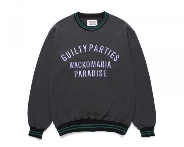 トップス WACKO MARIA MIDDLE CREW NECK SWEAT WACKO MARIA / MIDDLE WEIGHT CREW NECK SWEAT SHIRT ( TYPE-3