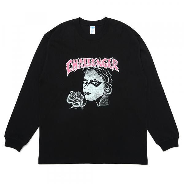 L CHALLENGER チャレンジャー　L/S PUNK GIRL TEE CHALLENGER L/S PUNK GIRL TEE - RELAX WEB
