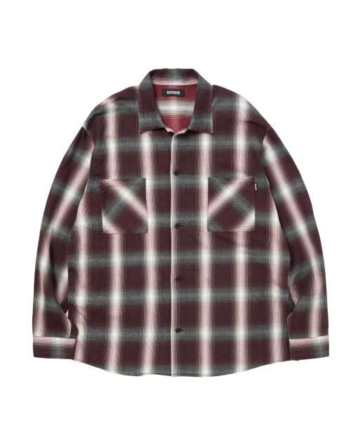ROTTWEILER / 2025AW先行予約 / R9 OMBRE CHECK SHIRT - RELAX WEB