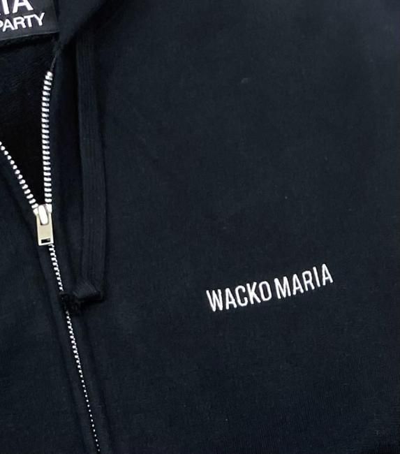 黒XL【WACKOMARIA】世界平和PJT SWEAT／新品タグ付／送料込 WACKO MARIA (ワコマリア) HEAVY WEIGHT ZIP HOODED SWEAT SHIRT