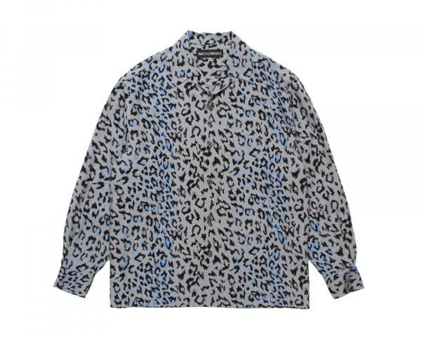 WACKO MARIA / LEOPARD OPEN COLLAR SHIRT - RELAX WEB