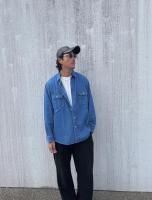 ROTTWEILER / R9 WASHED DENIM SHIRT