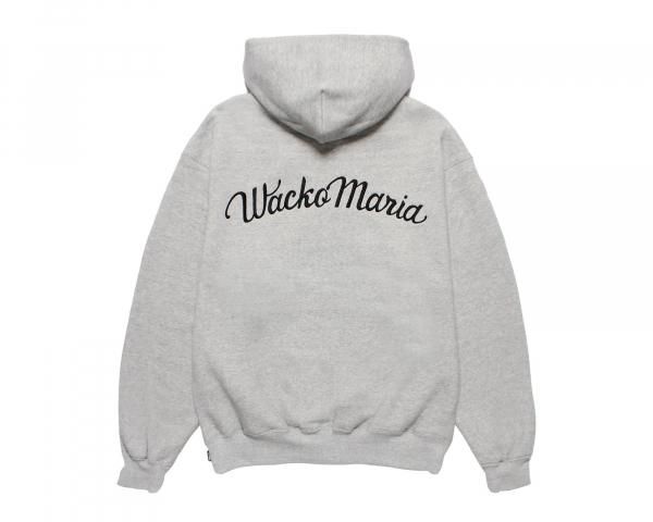 トップス WACKO MARIA MIDDLE WEIGHT HOODED SWEAT L WACKO MARIA/MIDDLE WEIGHT HOODED SWEAT SHIRT（BLACK）［プル