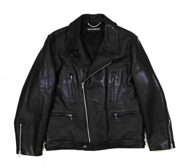 WACKO MARIA / LEATHER DOUBLE RIDERS JACKET - RELAX WEB