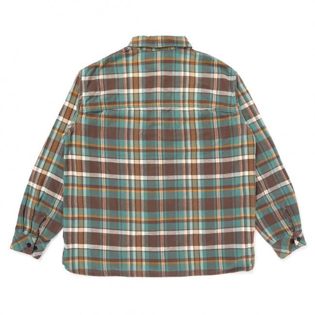 CHALLENGER PLAID FLANNEL SHIRT フランネル　シャツ CHALLENGER / PLAID FLANNEL SHIRT - RELAX WEB