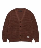 WACKO MARIA / WAFFLE KNIT CARDIGAN 