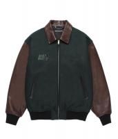 WACKO MARIA / LEATHER VARSITY JACKET ( TYPE-1)
