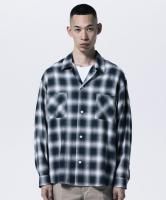 ROTTWEILER / 2026SSͽ / R9 OMBRE CHECK SHIRT