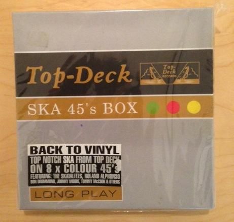 TOP DECK RECORDS SKA 45'S BOX SET 7inch×8枚SET - Relax Online Shop