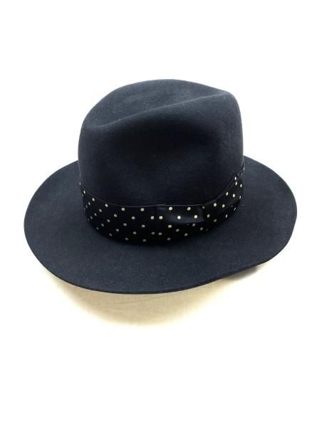 WACKO MARIA PANAMA-HAT-04-JOHNNY-BLACK WACKO MARIA / HAT-04-JOHNNY