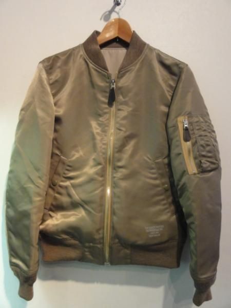 WACKO MARIA MA-1 FLIGHT JACKET ブラック