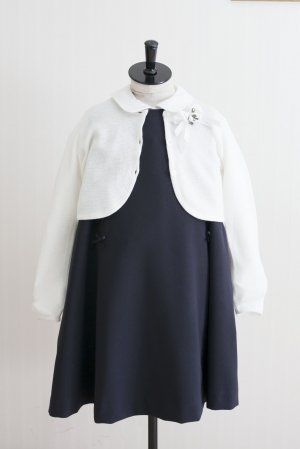8102 　ブラウス+ジャンパースカート - mille feuille Online shop | ミルフィーユ　お受験　面接コレクション
