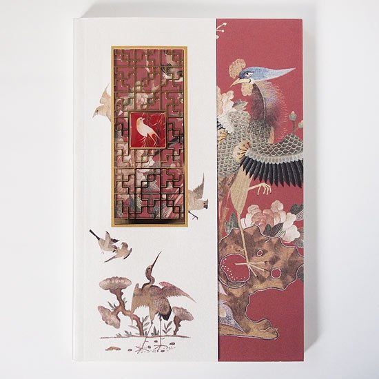 鳥と花のノートブック（台湾国立歴史博物館／「花鳥刺繍横披」） - 鳥モチーフ雑貨・鳥グッズのセレクトショップ：鳥水木
