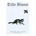 Tilly Bloom 鳥モチーフペンダント 鳥逃がした猫（NY） 