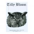 Tilly Bloom 鳥モチーフペンダント 巨大なフクロウ・フェイス（NY） 