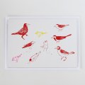 LUCKY BIRD「Large cards カードL / 小鳥たち（birds）」 