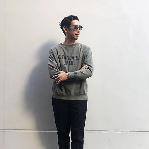 Reversible Pima Cotton Sweat | STANDARD CALIFORNIA - スタンダード