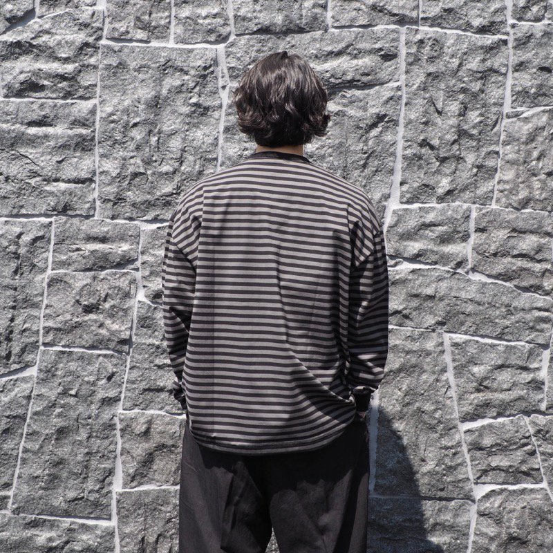 Supima Cotton Border L/S Tee | COOTIE - クーティー | Specs ONLINE