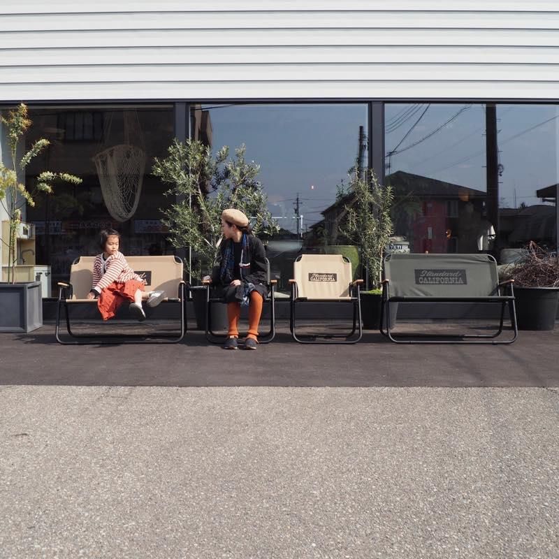スタンダードカリフォルニア　ベンチ　Folding Chair 二人用 Folding Chair Two-Seater | STANDARD CALIFORNIA - スタンダード