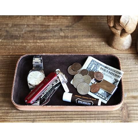 HERITAGE LEATHER × SD Suede Leather Tray | STANDARD CALIFORNIA