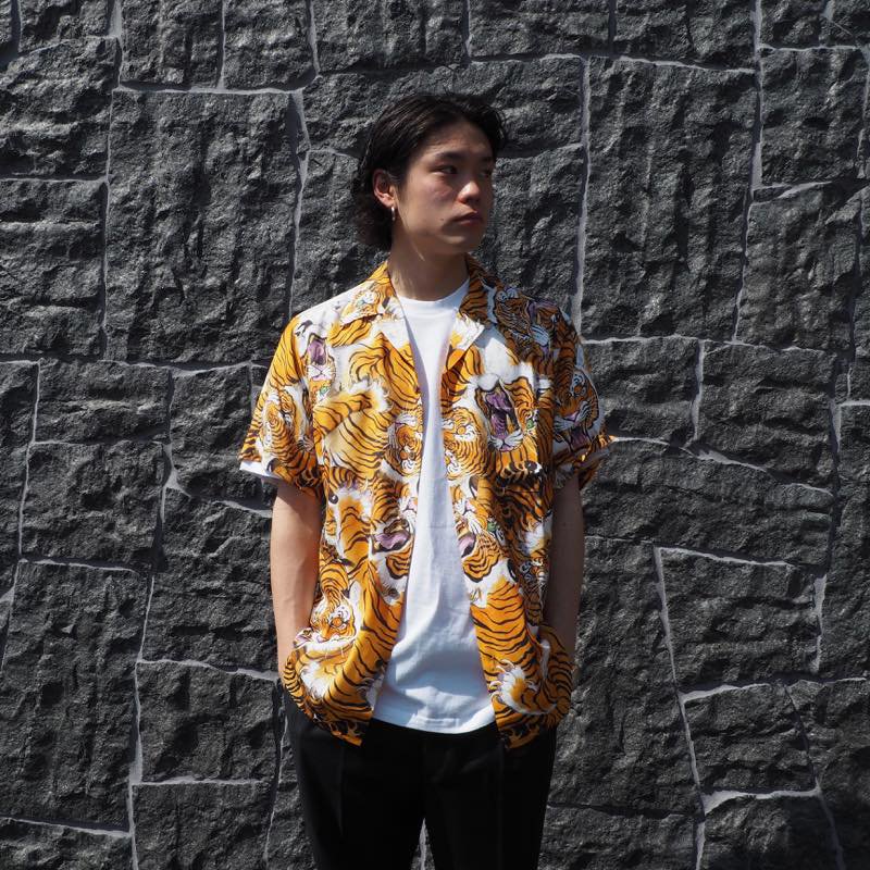 高額売筋】 WACKO MARIA 22SS TIM LEHI HAWAIIAN SHIRT 半袖シャツ M