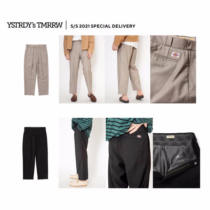 PRAIRIE SLACKS POLY TWILL × DICKIES® | YSTRDY'S TMRRW