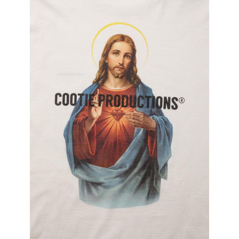 Print Oversized L/S Tee (JESUS)) | COOTIE - クーティー | Specs