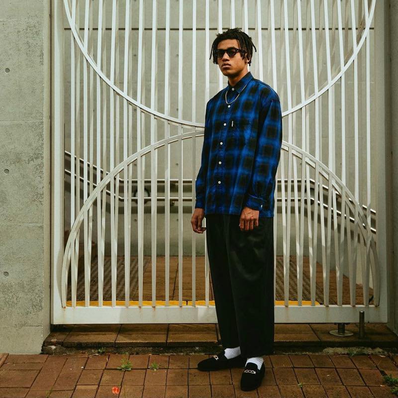 Ombre Check L/S Shirt | COOTIE - クーティー | Specs ONLINE STORE