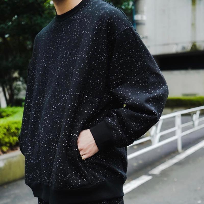 Splatter Print Crewneck Sweatshirt | COOTIE - クーティー | SPECS