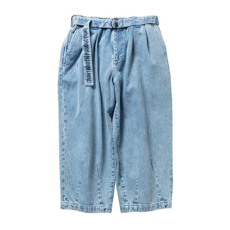 tightbooth denim big buggy short