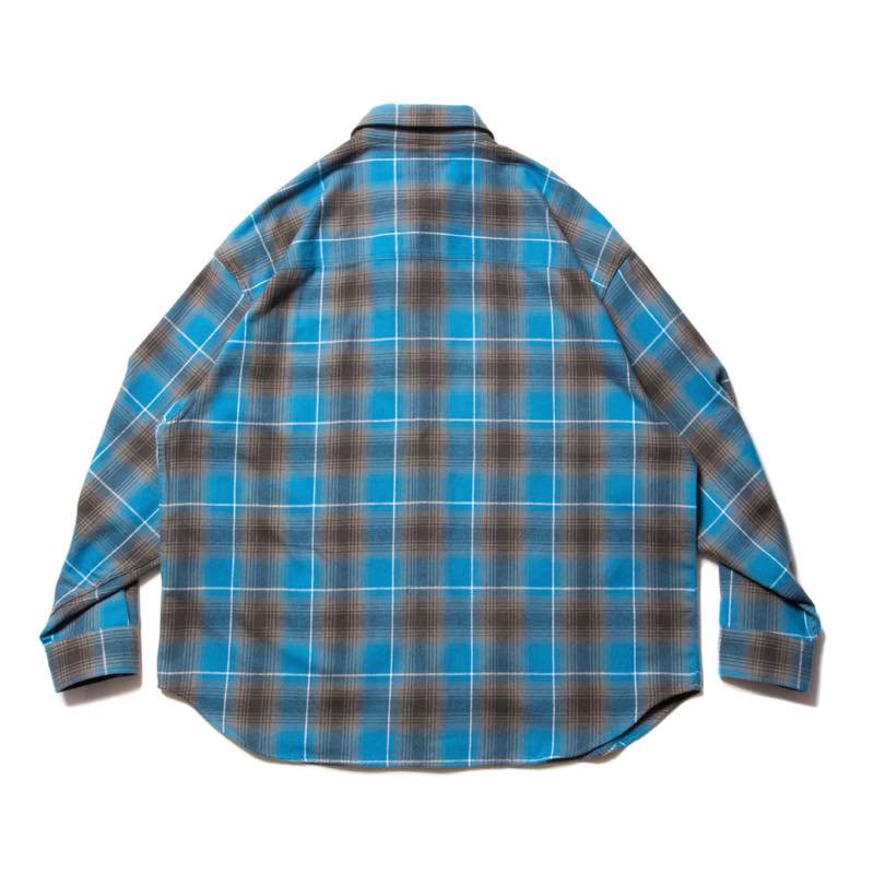 Ombre Nel Check Work Shirt | COOTIE - クーティー | Specs ONLINE STORE