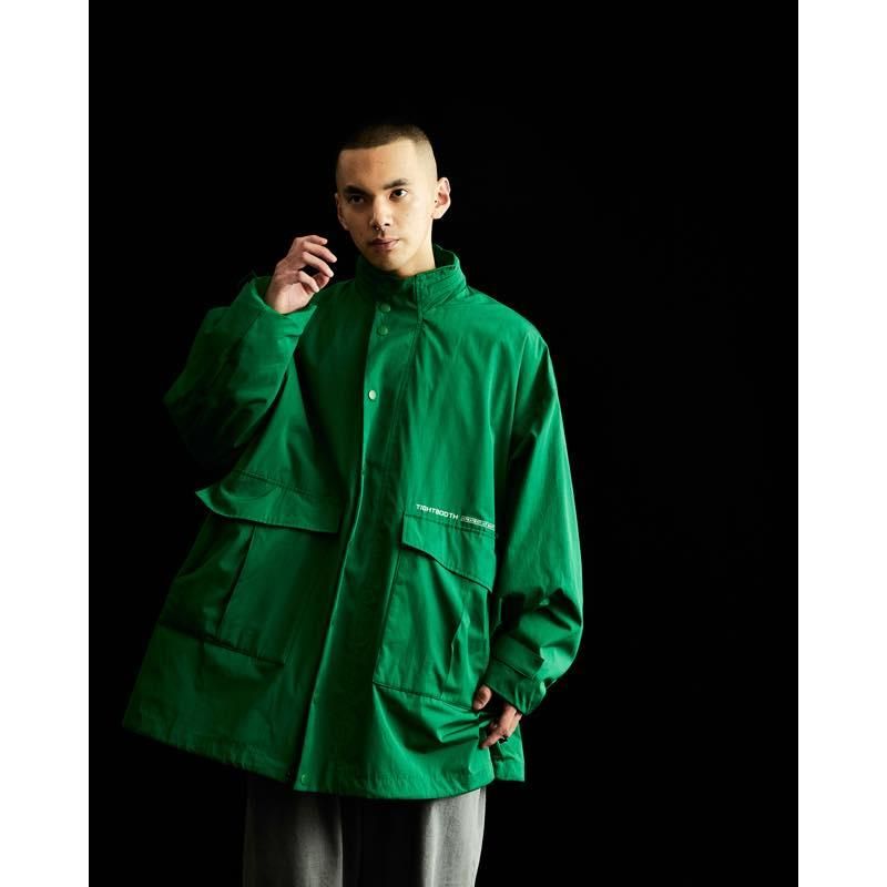 Tightbooth - EMPIRE BIG COAT GREEN-