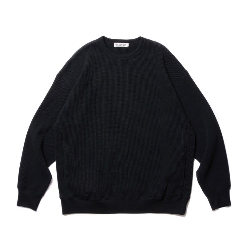 Heavy Waffle Crewneck Sweatshirt | COOTIE - クーティー | SPECS