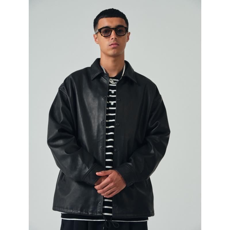 COOTIE（クーティー）/ Coach Jacket【BLACK】 - ナイロンジャケット