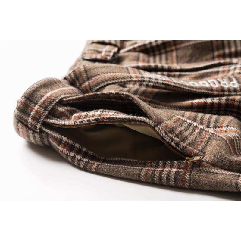 PLAID FLANNEL BAGGY SLACKS | TIGHTBOOTH - タイトブース | Specs