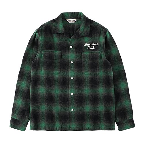 Ombre Check Wool Shirt | STANDARD CALIFORNIA - スタンダード