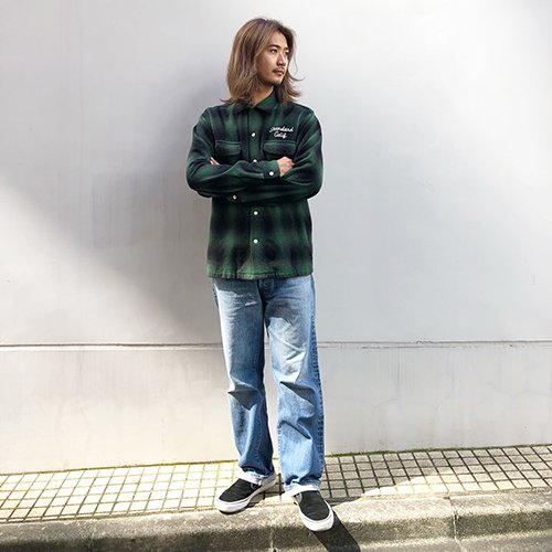 Ombre Check Wool Shirt | STANDARD CALIFORNIA - スタンダード