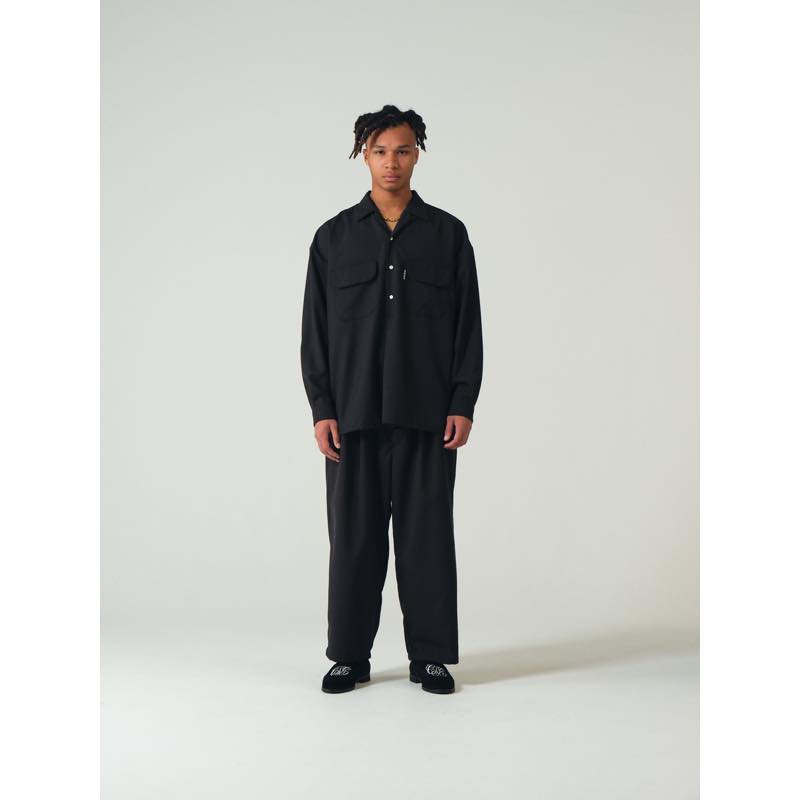 Wool Serge 2 Tuck Easy Pants | COOTIE - クーティー | Specs ONLINE