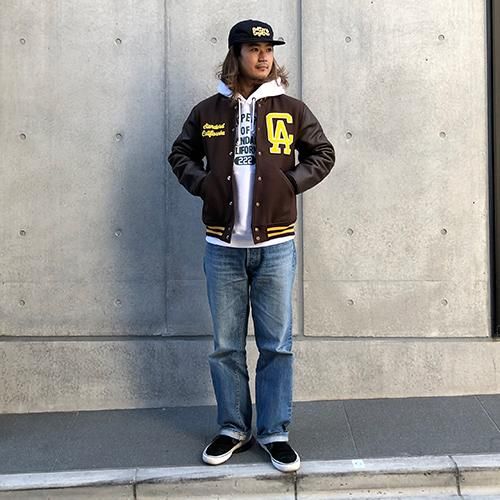 【超美品】STANDARD CALIFORNIA Varsity Jacket