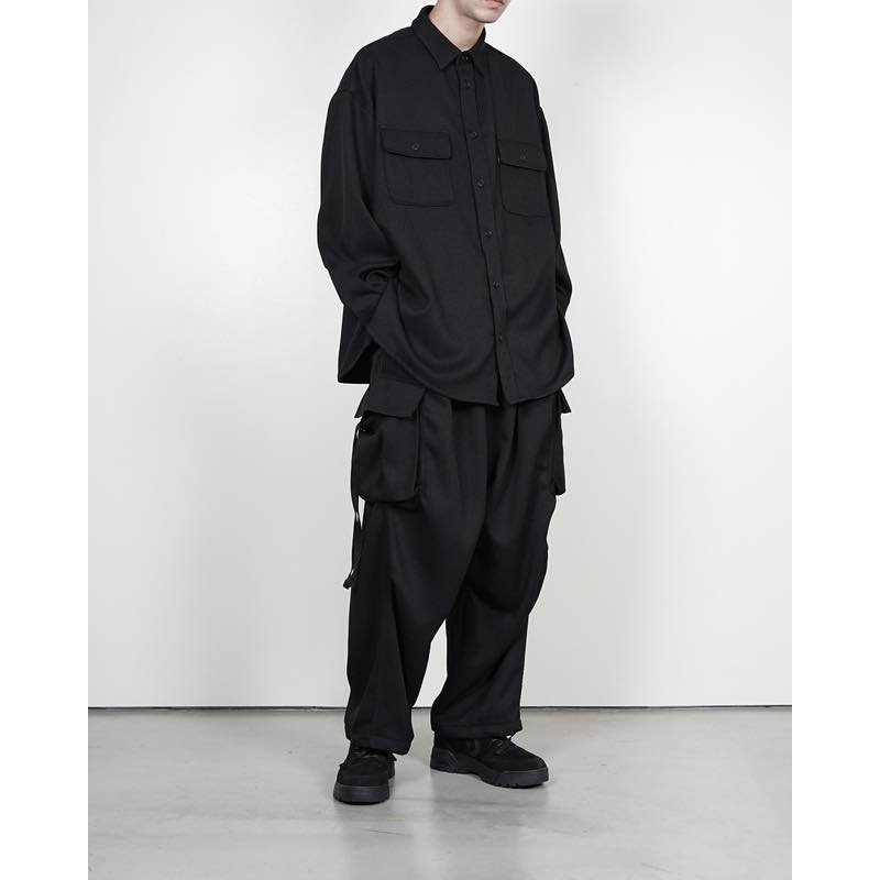 Polyester Kersey Error Fit Cargo Easy Pants | COOTIE - クーティー