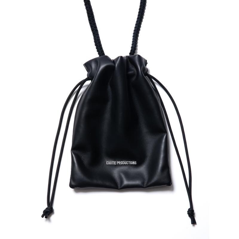 Fake Leather Drawstring Bag | COOTIE - クーティー | Specs ONLINE STORE