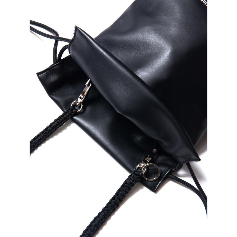 Fake Leather Drawstring Bag | COOTIE - クーティー | Specs ONLINE STORE