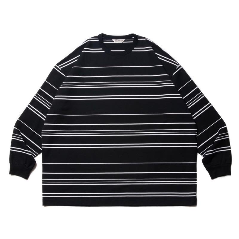 Supima Border Oversized L/S Tee | COOTIE - クーティー | Specs