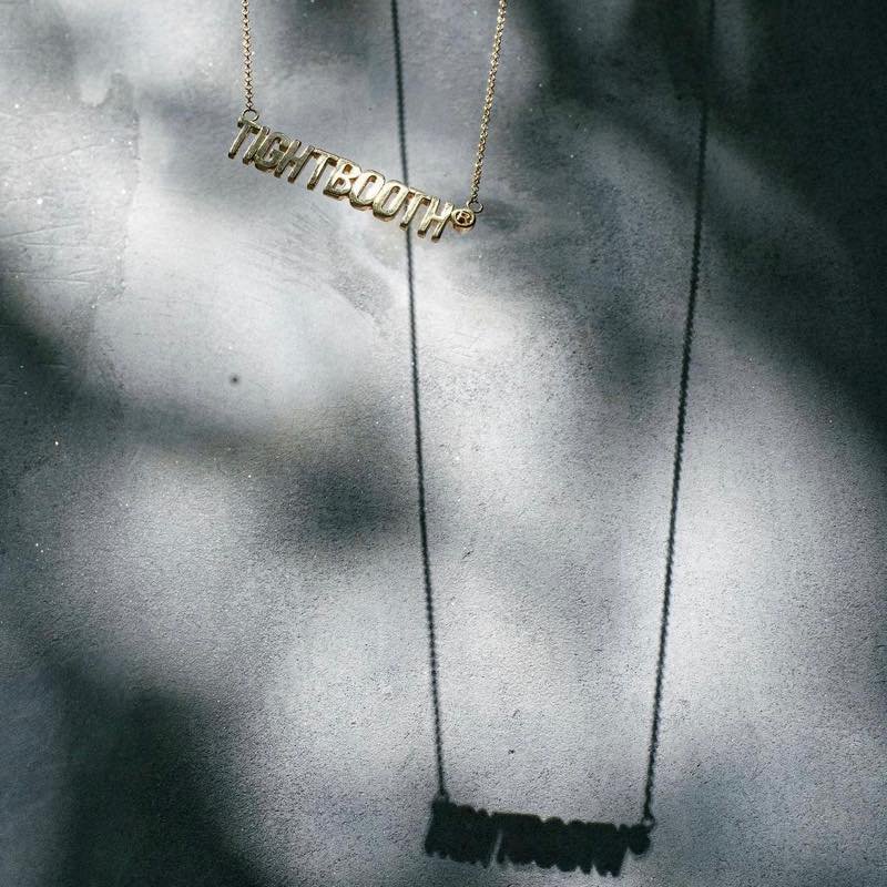 LOGO NECKLACE 14K | TIGHTBOOTH - タイトブース | Specs ONLINE STORE