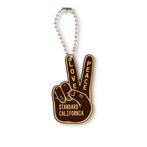 BUTTON WORKS × SD Peace Key Holder | STANDARD CALIFORNIA