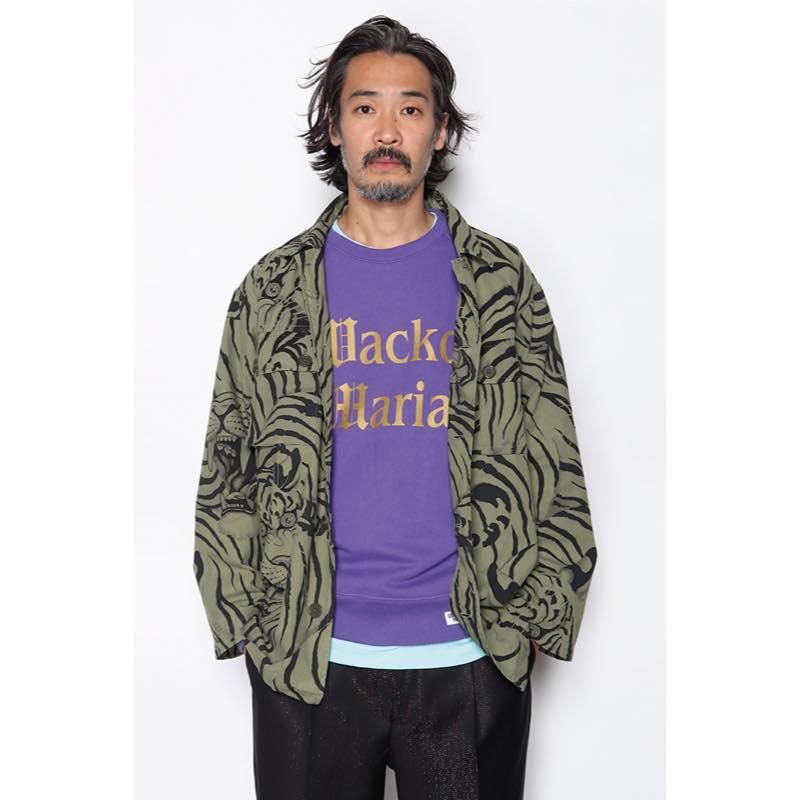 22ss WACKO MARIA TIM LEHI / ARMY SHIRT 3メンズ - シャツ