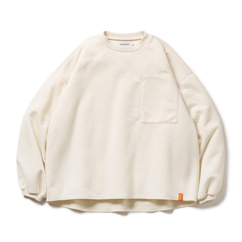 QUILTING CREW SWEAT | TIGHTBOOTH - タイトブース | Specs ONLINE STORE