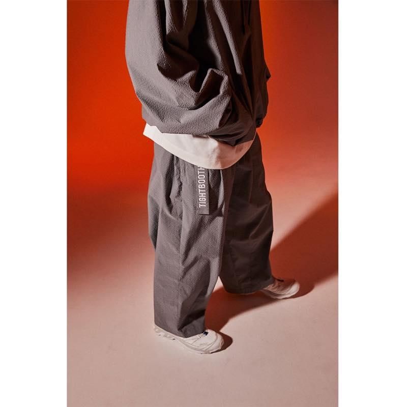 SUCKER STRIPE BAGGY SLACKS | TIGHTBOOTH - タイトブース | Specs 