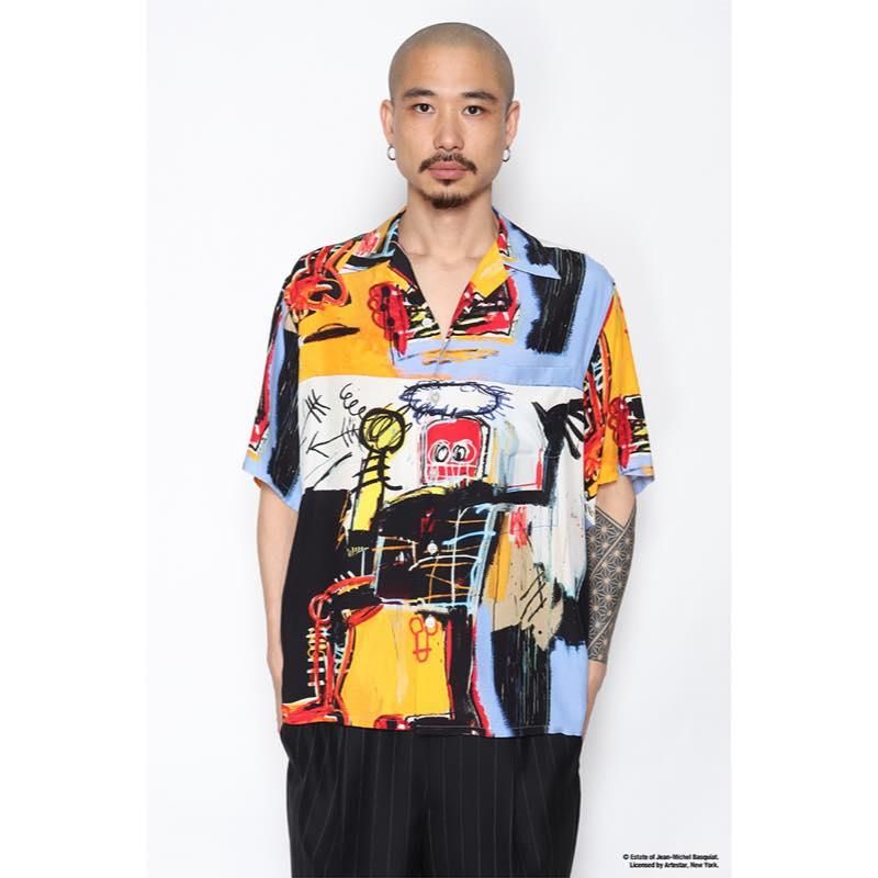 JEAN-MICHEL BASQUIAT / S/S HAWAIIAN SHIRT (TYPE-1) | WACKO MARIA ...