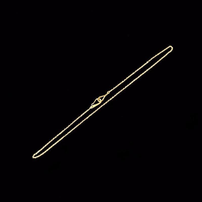 18K YELLOW GOLD CHAIN -XS- | LARRY SMITH - ラリースミス | Specs